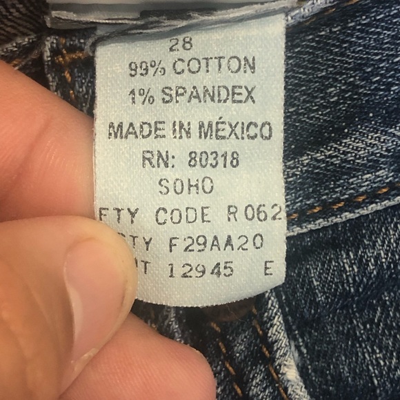 Women’s Lucky Brand Mid Rise Flare Jeans Sz 6/26 Blue - Picture 5 of 6